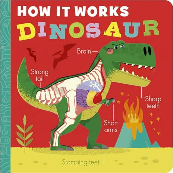 Pre-Owned How It Works: Dinosaur (Board book) 1664350225 9781664350229