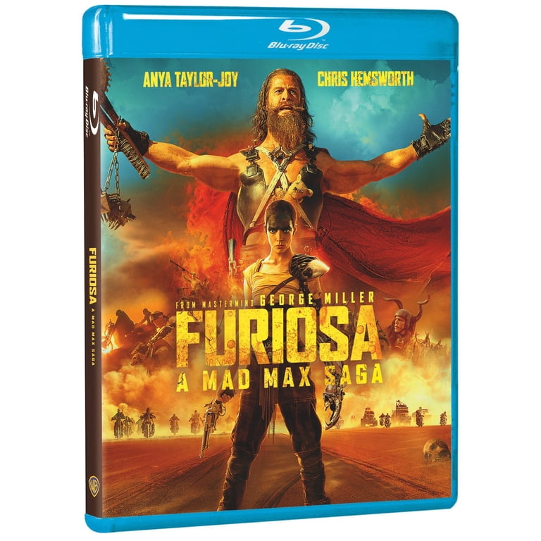 Warner Bros Furiosa: A Mad Max Saga Blu-ray, Action, Thriller