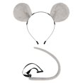 thumbnail image 4 of Juego de accesorios para disfraz de ratón 2 uds Orejas y Cola Fernando Gris, 4 of 8