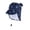 Navy, variant on Splozh Infant Bucket Hat Summer Cute Adjustable Wide Brim UPF 50+ Sun Protection Beach Hat, Baby Sun Hat, Toddler Hats Light Blue,1-2 Years