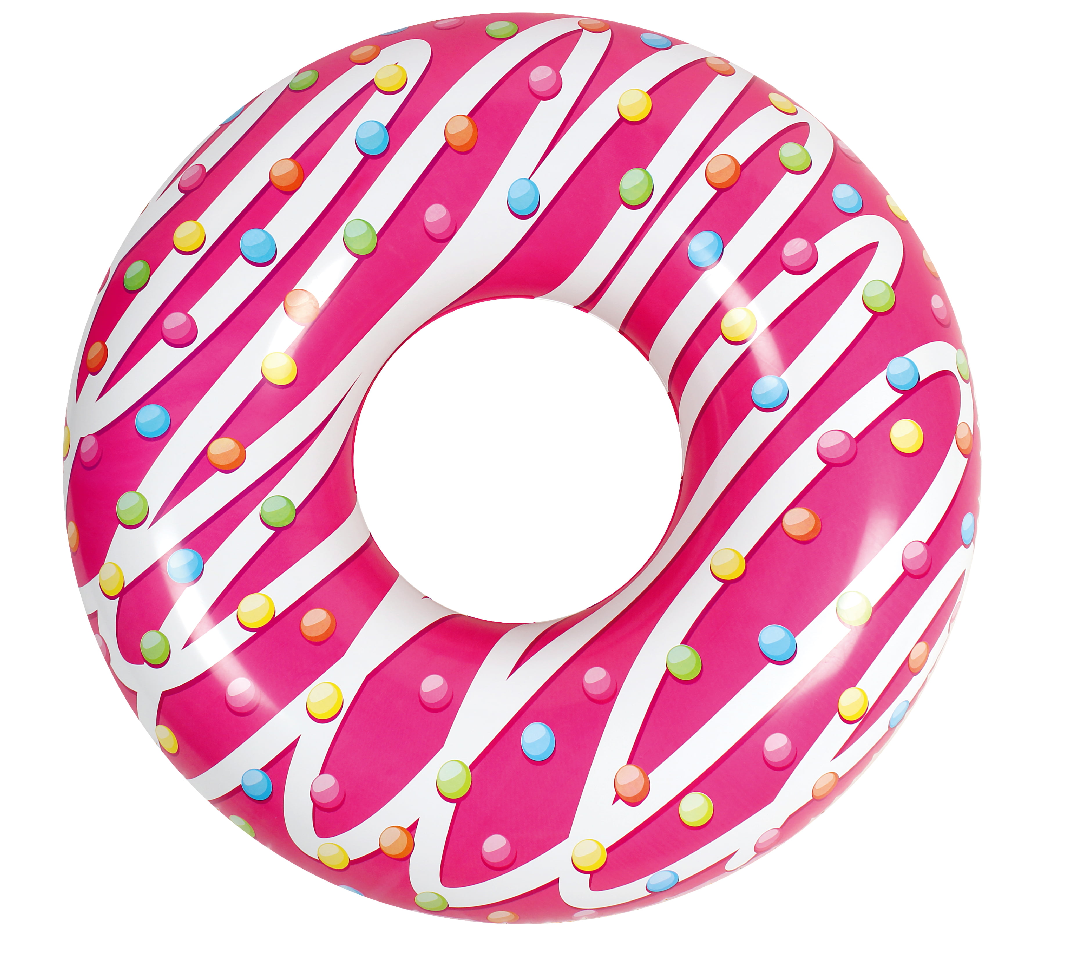 Matney Inflatable Pool Float Donut Perfect Lounger Raft Float For Pools Lakes Beaches And