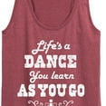 thumbnail image 3 of International Harvester Life's A Dance - Women's Racerback Tank Top, 3 of 6