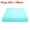 Cyan, variant on Unique Bargains 12" Large Pocket Satin Silk Fitted Sheet Twin Pearl White
