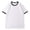 A-Black249, variant on XIAONU Men Short-Sleeve Ringer Crewneck Tee Relaxed-Fit Contrast-Trim Top Casual Daily Weekend Wear Shirt