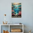 thumbnail image 4 of Inspirational Great Barrier Reef Poster Retro Motivational Vintage Travel Wall Art for Office Classroom Meditation Room Decor Canvas Poster, 4 of 8
