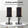 thumbnail image 3 of 2 Pack Audio Monitor Stands, Adjustable Music Studio Desktop Speaker Stand Clamp on Mount Support for 4 to 8 Inch Speakers, 3 of 7