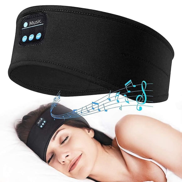 NETSENG Écouteurs de Sommeil Bandana Bluetooth Bandeau de Sport Sans Fil Musique Musique avec Sommeil Intégré Masque pour les Yeux Cadeaux Écouteurs de Sommeil Bandana Bluetooth Bandeau de Sport Sans Fil Musique avec Sommeil Intégré Musique pour les Yeux