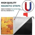 thumbnail image 4 of Fall Maple Leaves Mailbox Cover Magnetic Custom Autumn Decor Colorful Painting Wraps Post Letter Box Decorative for Outside Garden Yard Home Standard Mailbox 18x21 in, 4 of 6