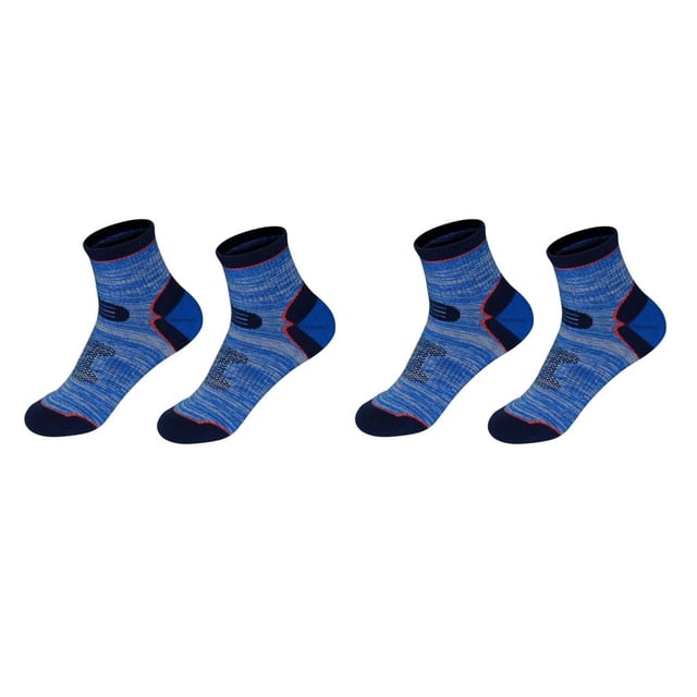 Greeniant Calcetines al aire libre Mujeres Hombres Elástico Camping Senderismo Pesca Calcetines que absorben la humedad, naranja y zafiro y L naranja y zafiro L 2piezas Greeniant CBP501040