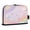 Rainbow Stars and Cloud Pattern, variant on Pencil Bag with Magnetic Foldable Base Large Capacity Stand-Up Pencil Case Durable Nylon Pen Pouch Cute Pastel Rainbow Background