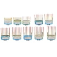thumbnail image 2 of Peine guía, 10 piezas Peine de posicionamiento de corte de pelo Peine guía para cortapelos Peine límite Durabilidad probada en el tiempo, 2 of 8