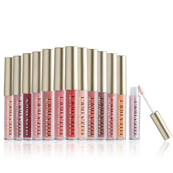 Set de brillo de labios ELLEN TRACY, 15 unidades, Complete Collection Gold