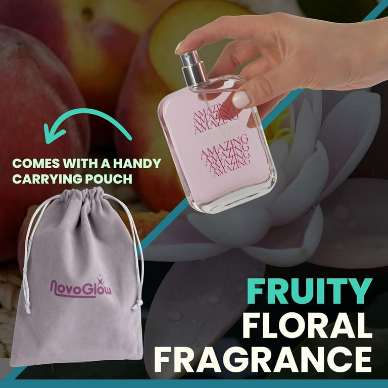 Novoglow Amazing Perfume Eau de Perfume for Women 3.4oz by Novoglow with soude pouch