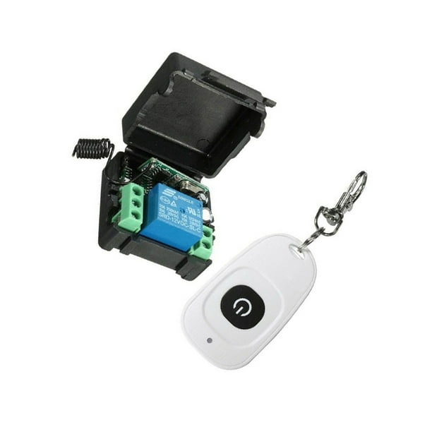 Scienceny Wireles RF Control remoto interruptor receptor transmisor RF Control remoto interruptor de control Artesanía 1 Juego