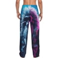 thumbnail image 2 of Bixox Men's Hip-Hop Glasses Gorilla Patterned Pajama Pants with Pockets Lounge Clothes for Home, 2 of 5