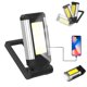 thumbnail image 1 of La luz de trabajo COB de 2200 mAh dura hasta 6 horas, 800 lm, linterna LED, 5 modos (plata), 1 of 4