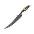 thumbnail image 4 of TOPS Knives Filet Knife, 8" tumbled finish 154CM stainless fillet blade, SureTouch black and tan G10 handle, 4 of 9