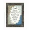 thumbnail image 2 of CROSSROADS HOME DCOR Sister Special Gift 7 in x 9 in Charcoal Picture Frames, 2 of 3