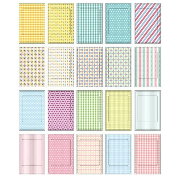 3 x 20 pieces Polaroid film photo stickers compatible with Fuji Instax Mini Instant 8 7S 25 50S HG