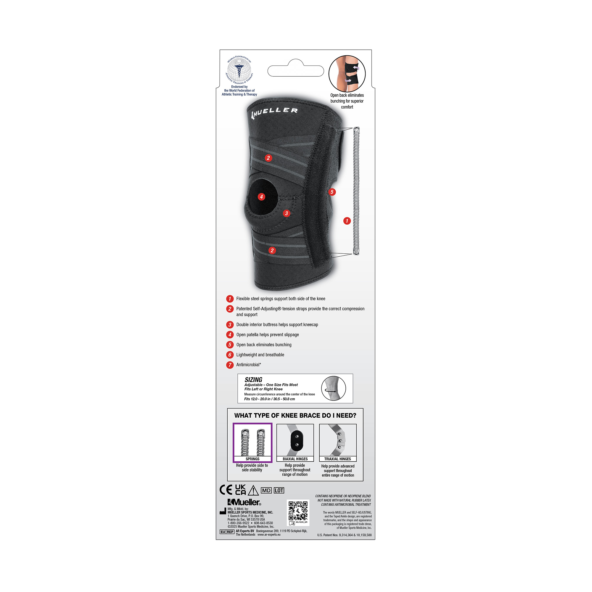 Mueller Self-Adjusting Knee Stabilizer photo 3