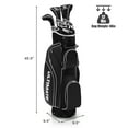 thumbnail image 4 of Costway Ladies Womens Complete Golf Clubs Set 10 Pieces Includes Alloy Driver Black, 4 of 10