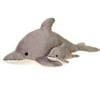 "Gray Dolphin Plush Stuffed Animal Toy by - 22"", Made from Soft Materials By Fiesta Toys"