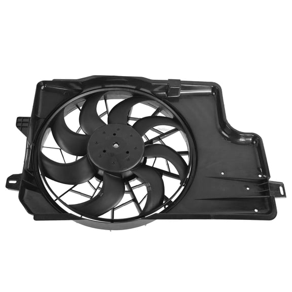 TRQ Radiator Cooling Fan & Motor for 94-96 Ford Mustang V6 3.8L RFA83289