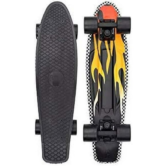 , 22 Inch Flame Penny Board, The Original Plastic Skateboard$$Sport & Recreation Other
