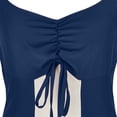 thumbnail image 4 of Palace Dresses for Women Long Sleeve Ruffle Hem Elegant Color Block Fashion Halloween Party Dress, 4 of 9