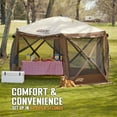 thumbnail image 5 of CLAM Quick Set Pavilion 12.5 x 12.5 Foot Pop-Up Gazebo Screen Tent Canopy, 5 of 12