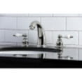 thumbnail image 3 of Kingston Brass KB986PLPN Victorian 2-Handle 8 in. Widespread Bathroom Faucet, Polished Nickel, 3 of 5