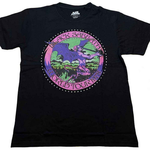 Black Sabbath Kids T-Shirt: Tour '78 (Embellished) (11-12 Years)