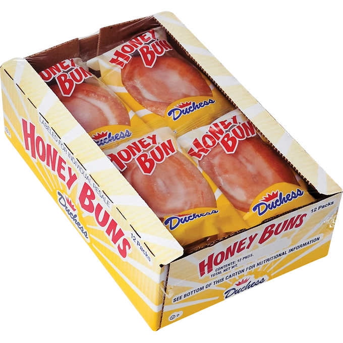 Duchess Honey Buns, 4 oz, 12 ct