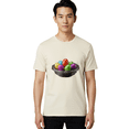 thumbnail image 2 of Colorful-Easter-Eggs Mens Graphic Tee, 100% Cotton, Casual Summer Wear-BAA388, 2 of 2
