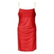 thumbnail image 1 of Gibobby Vestidos para mujer casuales Mini vestido ajustado elegante para mujer, vestido sin mangas con cuello en V de Color sólido, vestido ajustado informal(RD1,CH), 1 of 4