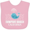 thumbnail image 3 of Inktastic Newport Beach California Whale Watching Boys or Girls Baby Bib, 3 of 4