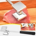 thumbnail image 4 of 27CM Aluminum Alloy Meat Tenderizer, Meat Mincer Machine, Meat Masher Tool, Kitchen Gadget, for Home Cooking, Restaurant Use, Heavy Duty, Easy Clean, Multi-Purpose Meat Processor New Collection, 4 of 9