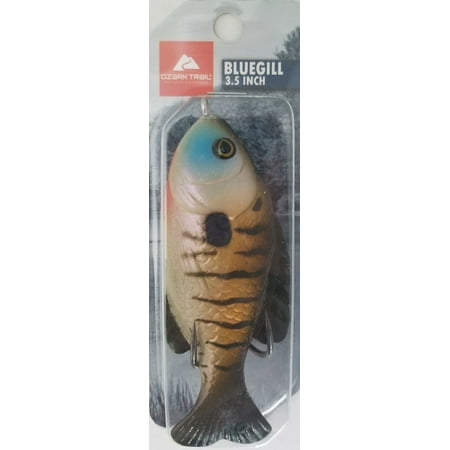 Ozark Trail 3.5 Bluegill Sunfish Hollow Body Topwater Lure for Bass Fishing