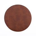 thumbnail image 6 of 6 Color Waterproof PU Leather Coaster Heat Resistant Round Cup Coaster Cup Mat Tableware Insulation Mat Bowl Placemat Home Decor, 6 of 8