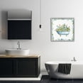 thumbnail image 3 of Stupell Industries Botanical Bath Tub Typography Painting Gray Framed Art Print Wall Art, 24 x 24, 3 of 10