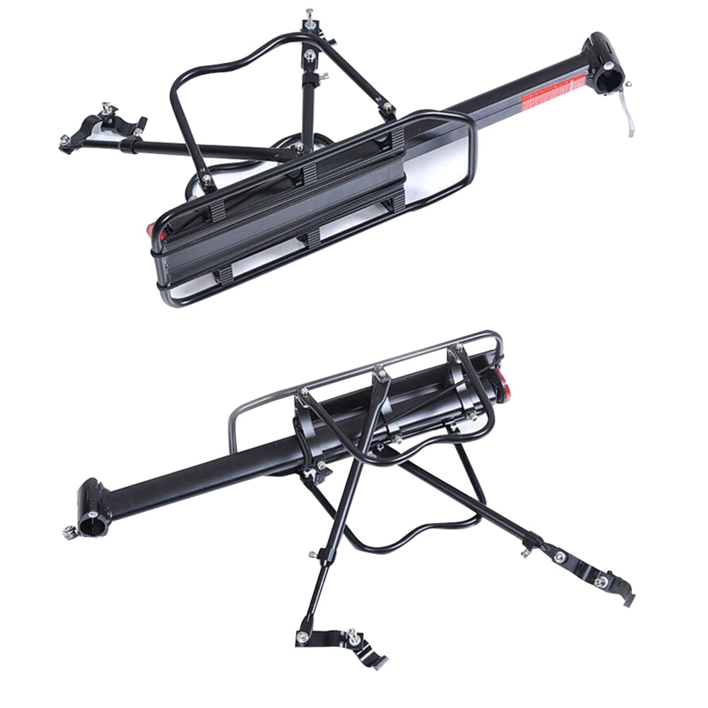 Bike Cargo Rack Rear Bike Rack Quick Release Bike Rack for Back of Bike Bike Luggage Cargo Rack Mountain Bike Rack Most Large Capacity Black Easy to Install Walmart