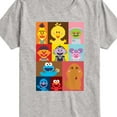 thumbnail image 3 of Sesame Street - Kawaii Elmo and Friends - Toddler and Youth Short Sleeve Graphic T-Shirt, 3 of 5