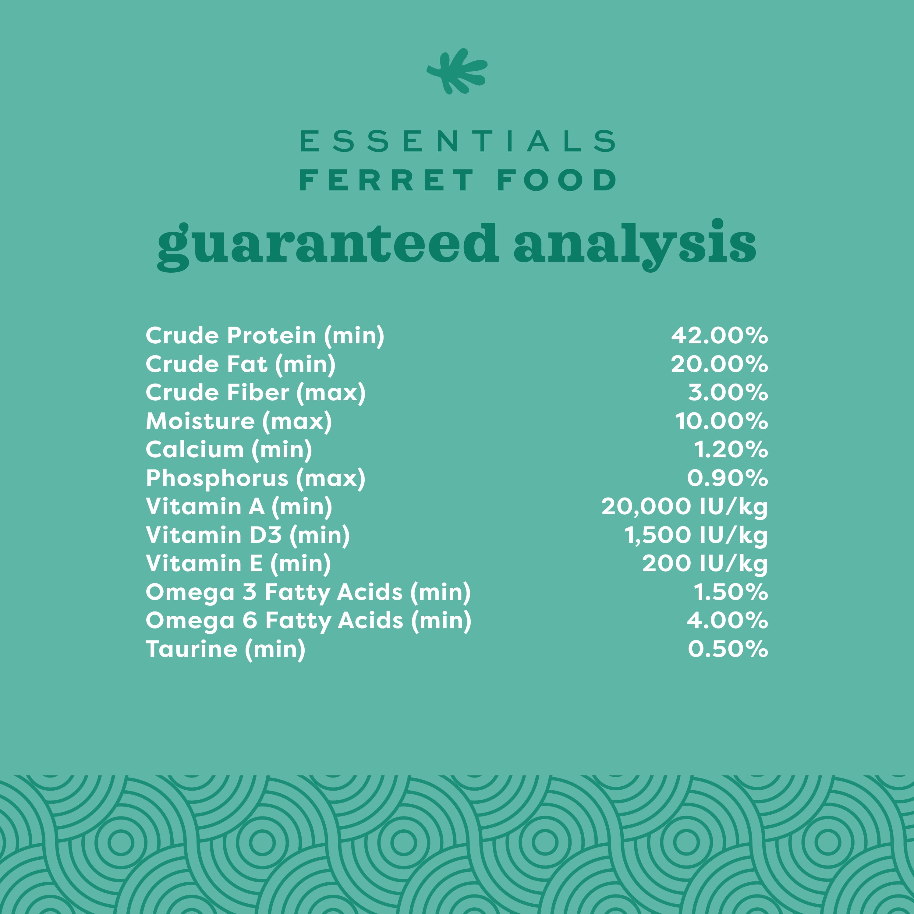 Oxbow Essentials Ferret Food - 4 lb Dry