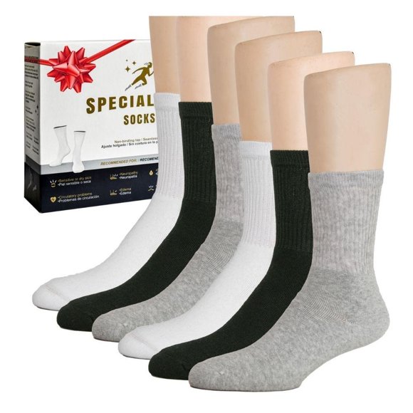 Calcetas deportivas hombre Specialized Socks Talla  5 - 9.5 Multicolor 6 pares