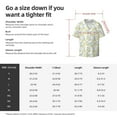 thumbnail image 5 of Gukieu Moon And Rabbit Print Men's Short-sleeved Shirts, Button-down Pocket Shirts, T-shirts, Beach Vacation Travel Summer Clothing-Small, 5 of 5