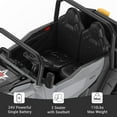 thumbnail image 6 of Ride On Dump Truck, 24V 2 Seaters Ride On Car with Remote Control, Electric Dump Bed and Extra Shovel, 6 of 6