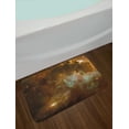 thumbnail image 2 of Constellation Bath Mat, Dusty Nebula Spiral Galaxy in Billions of Stars Infinity, Non-Slip Plush Mat Bathroom Kitchen Laundry Room Decor, 29.5 X 17.5 Inches, Pale Coffee Mint Green White, Ambesonne, 2 of 2