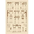 thumbnail image 2 of Buhlmann, J. 13x18 White Modern Wood Framed Museum Art Print Titled - Arcades of the Renaissance, 2 of 4