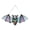 M F, variant on sunsanly Halloween Hanging Glass Suncatcher Decoration Acrylic 2D Bat Ornament Gothic Car Rearview Mirror Decor for Home Window Wall Car