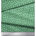 thumbnail image 2 of Soimoi Polyester Crepe Fabric Artistic Leaves Print Fabric by Yard 42 Inch Wide, 2 of 5